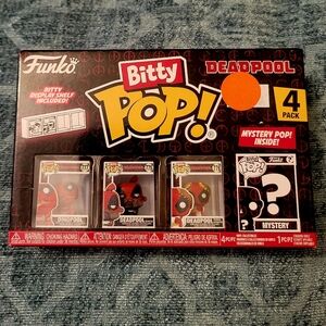 Marvel Funko Bitty Pop! Deadpool 4-Pack Series 3